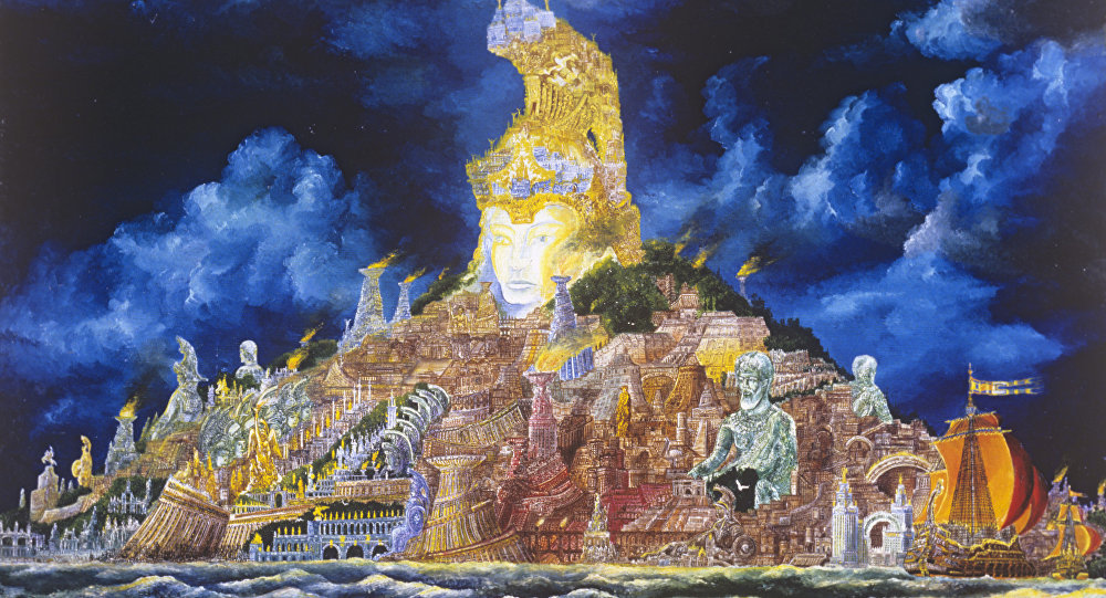 Atlantis painting