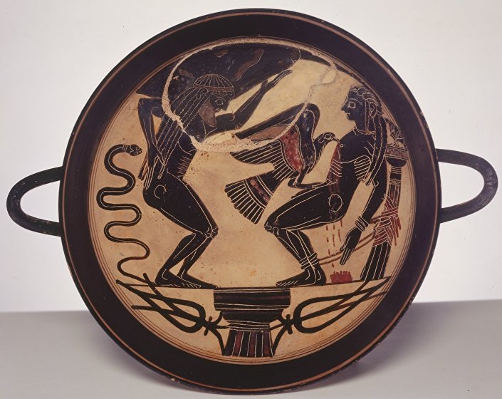 Click to enlarge Prometheus and his brother Atlas