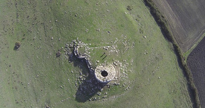 Click to enlarge Sardinian nuraghe