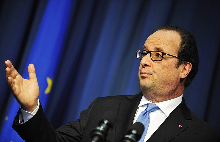 French President Francois Hollande