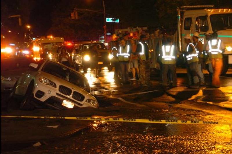 NYC sinkhole