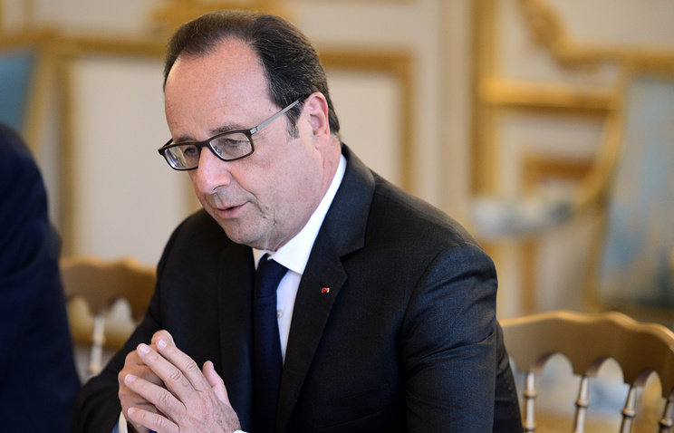 French President Francois Hollande
