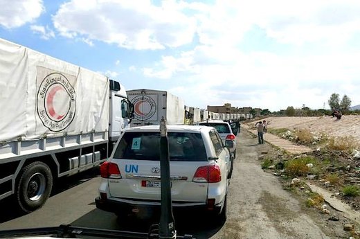UN convoy