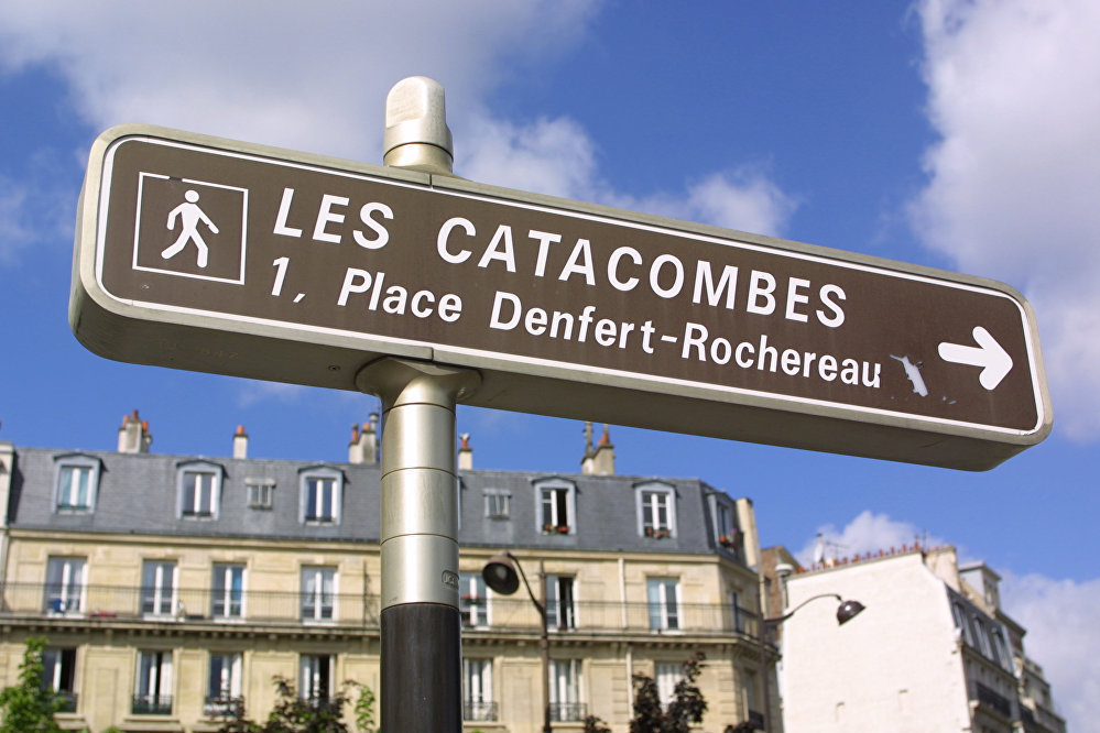 Paris catacombs