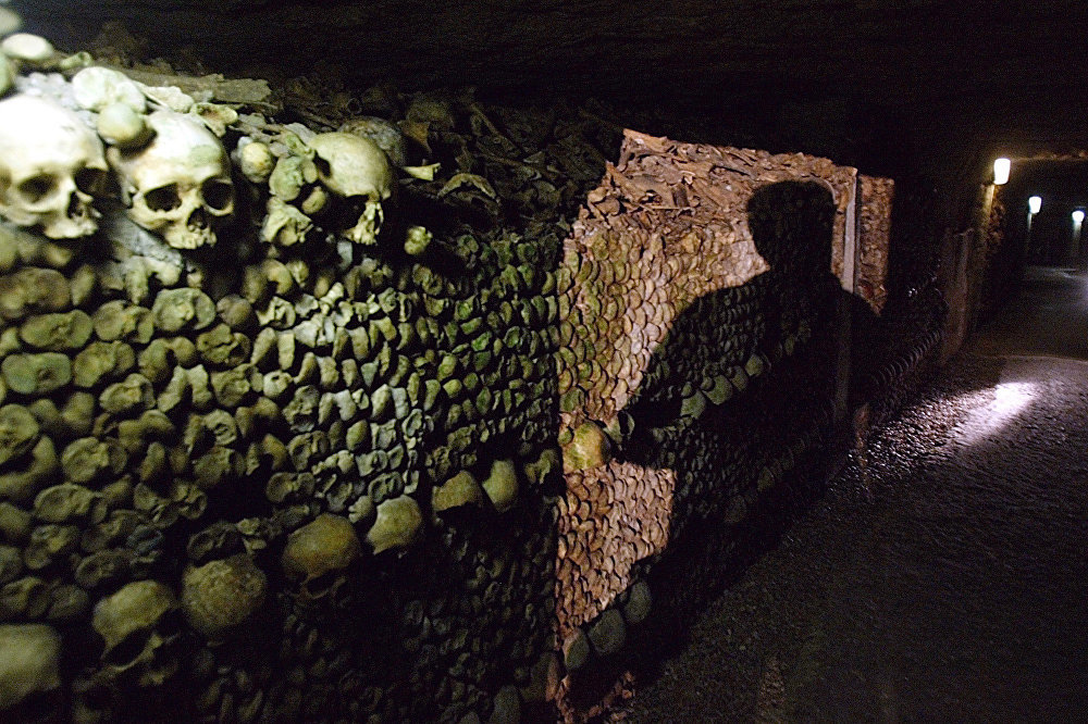 Click to enlarge Paris Catacombs