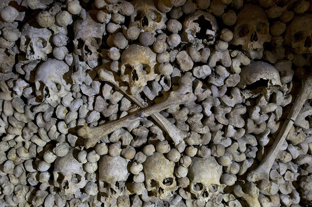 catacombs remains