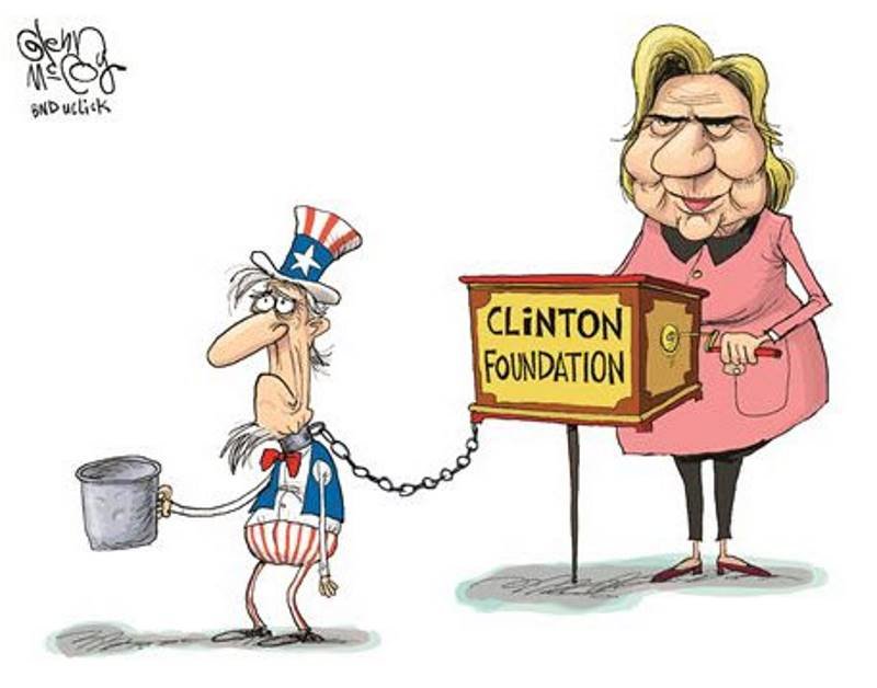 Click to enlarge clinton foundation