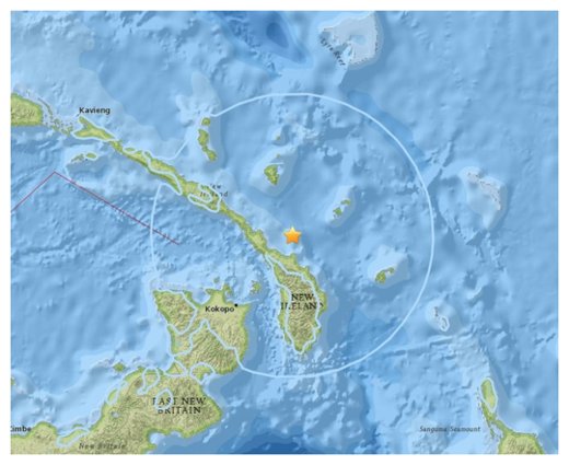 PNG Earthquake