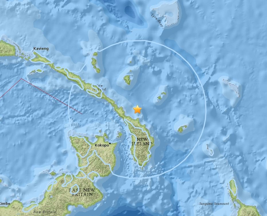 PNG Earthquake