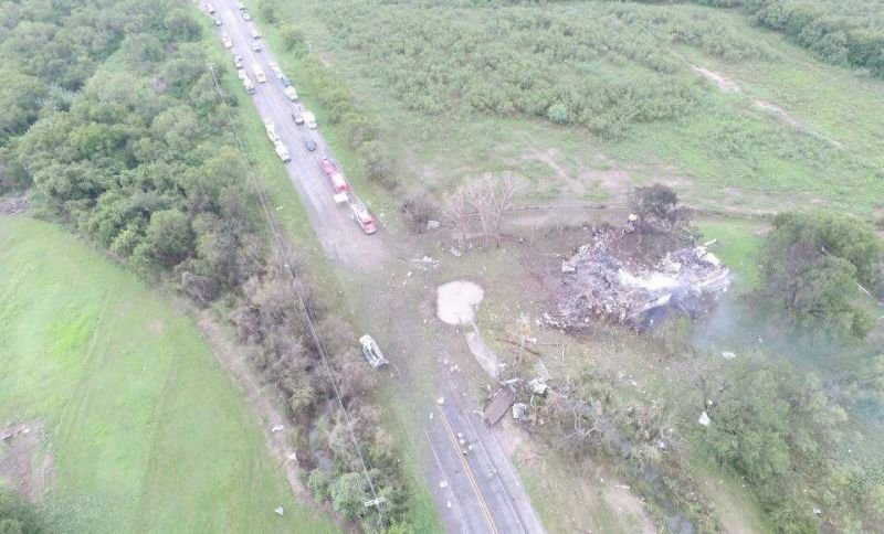 Takata truck explosion