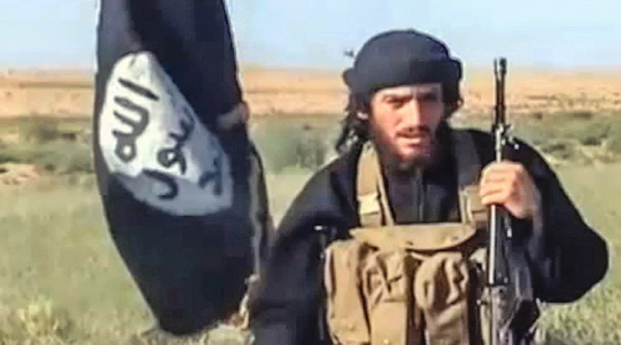 Click to enlarge ISIS leader Abu Muhammad al-Adnani