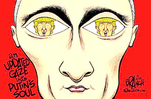 Click to enlarge Putin and Trump eyes