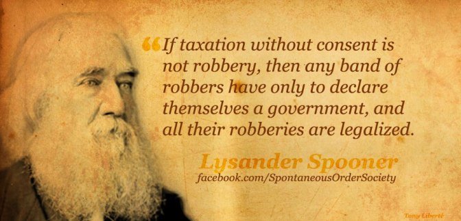 taxation as robbery