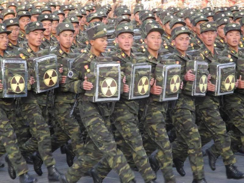 N korea nuclear backpacks