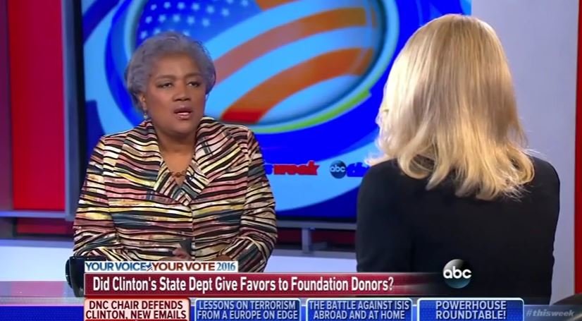 DNC chair Donna Brazile