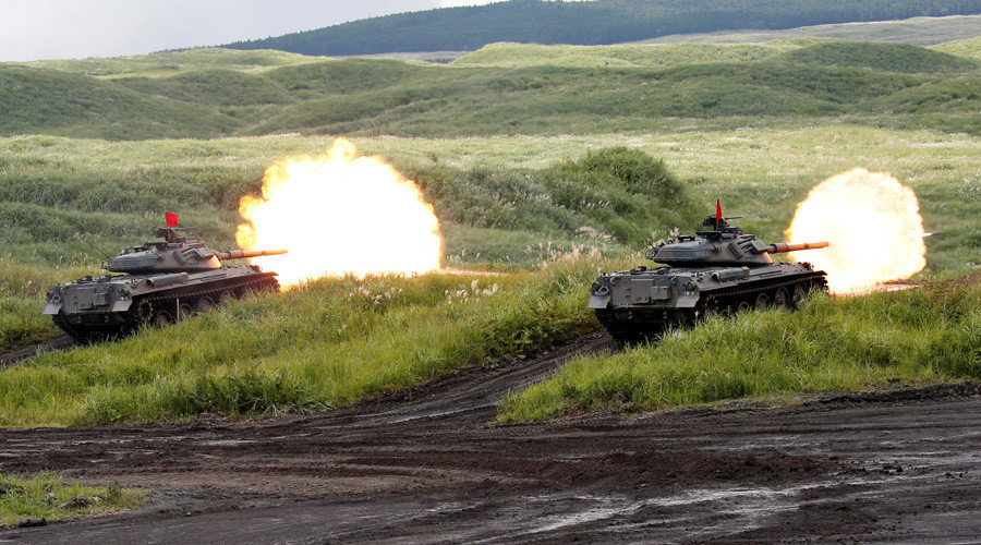Japanese Ground Self-Defense Force tanks