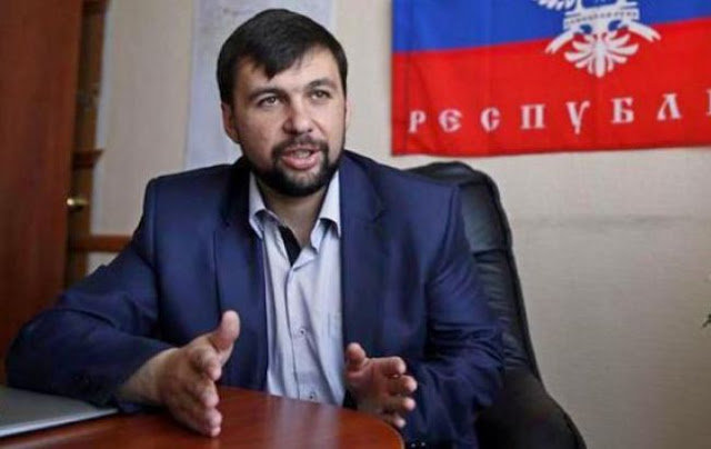 Click to enlarge Denis Pushilin