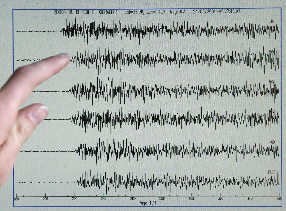 The small but intense shake rocked southern Spain terrifying locals and holidaymakers 