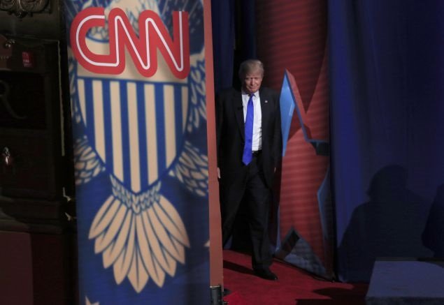 Republican presidential candidate Donald Trump