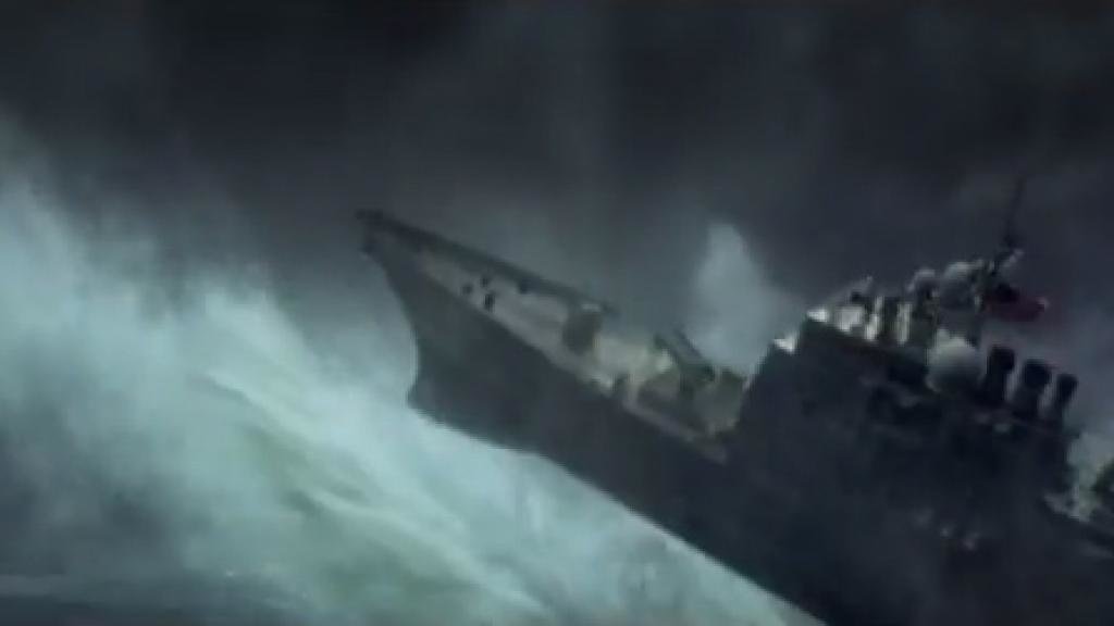 Screen grab from the propaganda video
