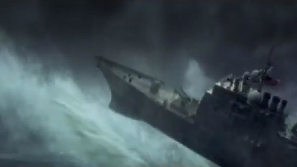 Click to enlarge Screen grab from the propaganda video
