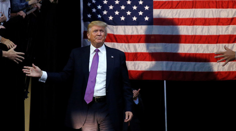 Click to enlarge Republican presidential nominee Donald Trump