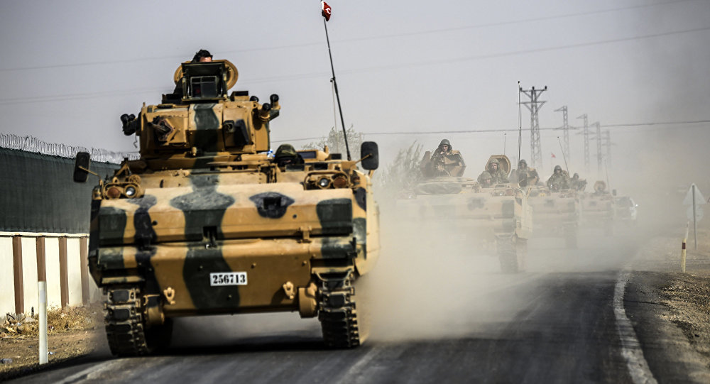 Turkish tanks in Syria