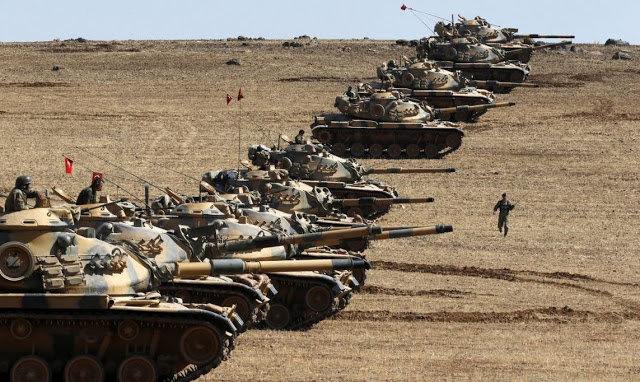 Click to enlarge Turkish tanks