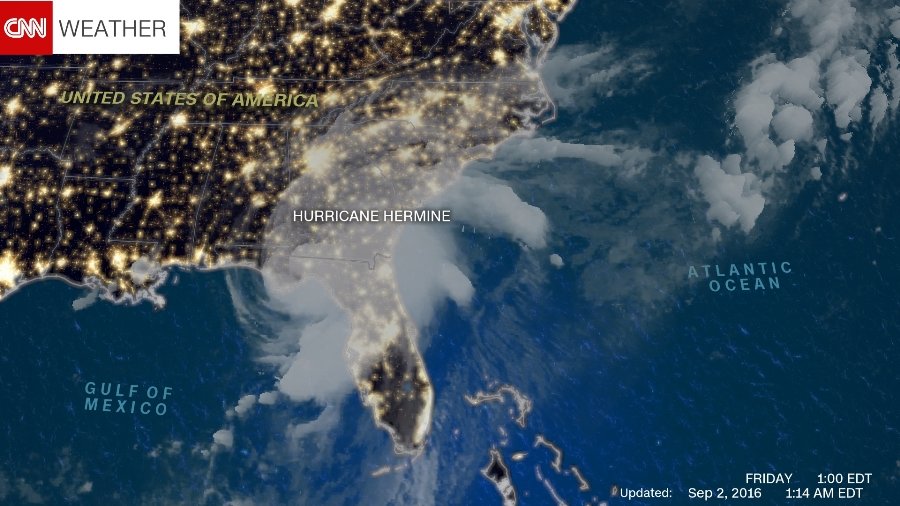 Click to enlarge Hurricane Hermine