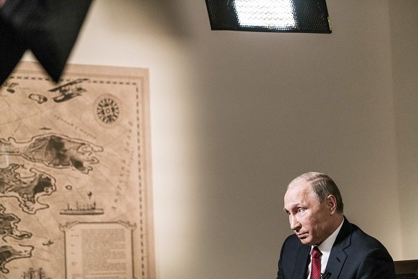 Vladimir Putin in Vladivostok
