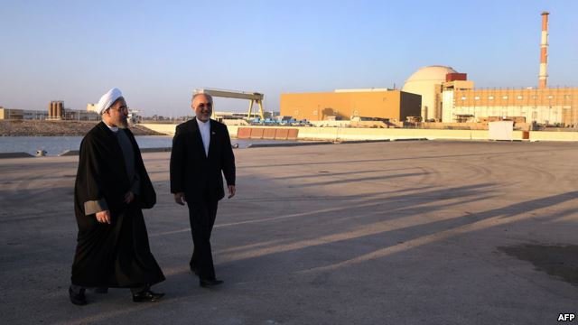 Hassan Rohani and Ali Akbar Salehi
