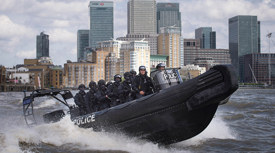 UK police boat