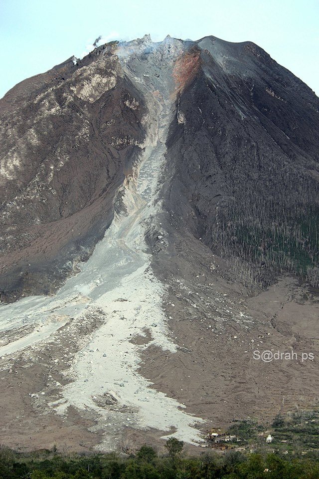 Sinabung volcano