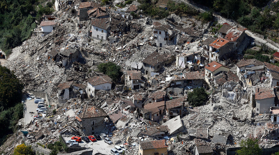 Italy earthquake aftermath