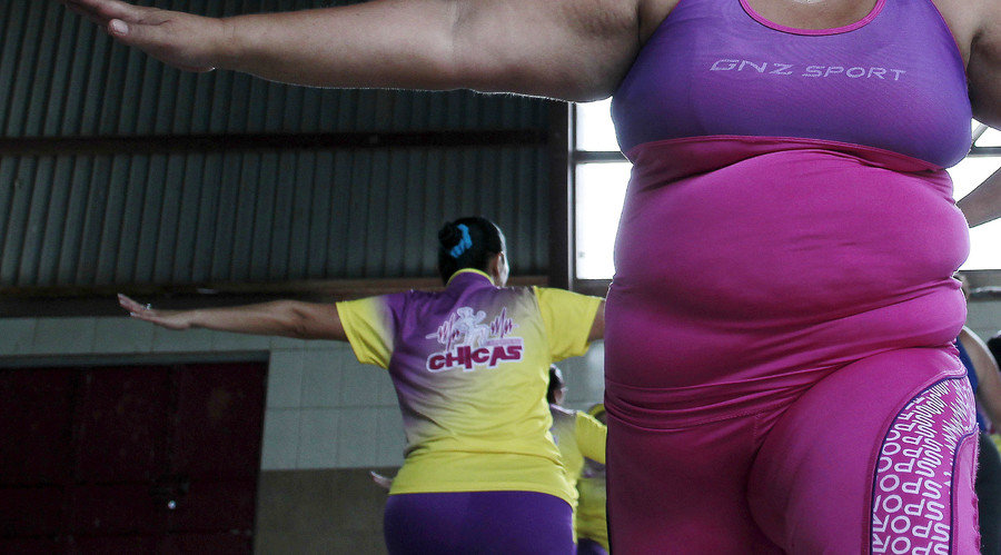 Click to enlarge People exercising