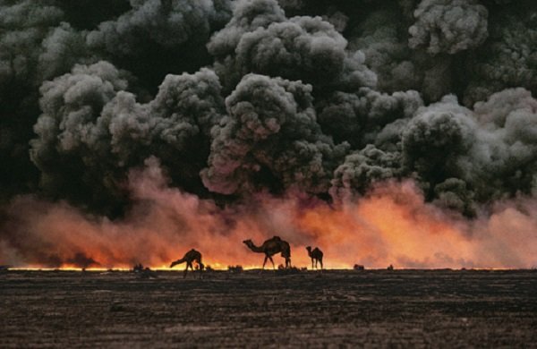 Kuwait oil fires