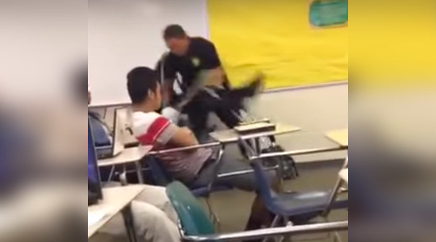 south carolina cop body slam
