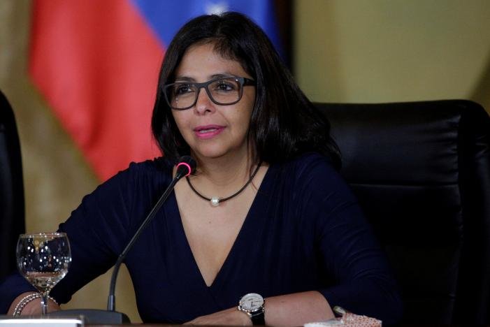 Venezuela's Foreign Minister Delcy Rodriguez