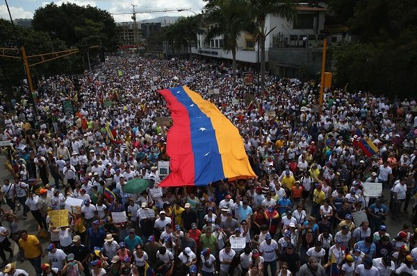 Venezuela pro-government rally