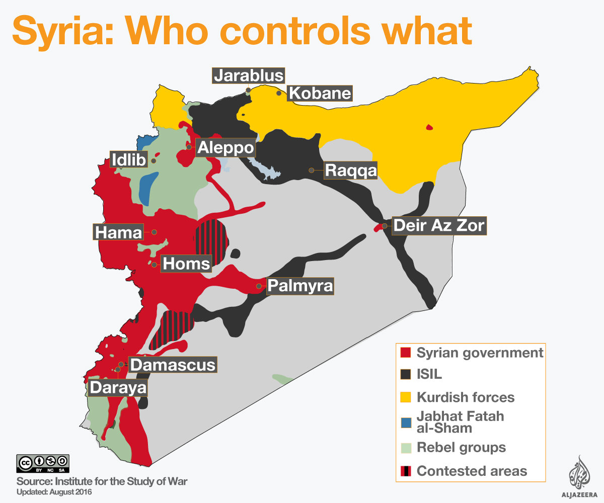 syria war map