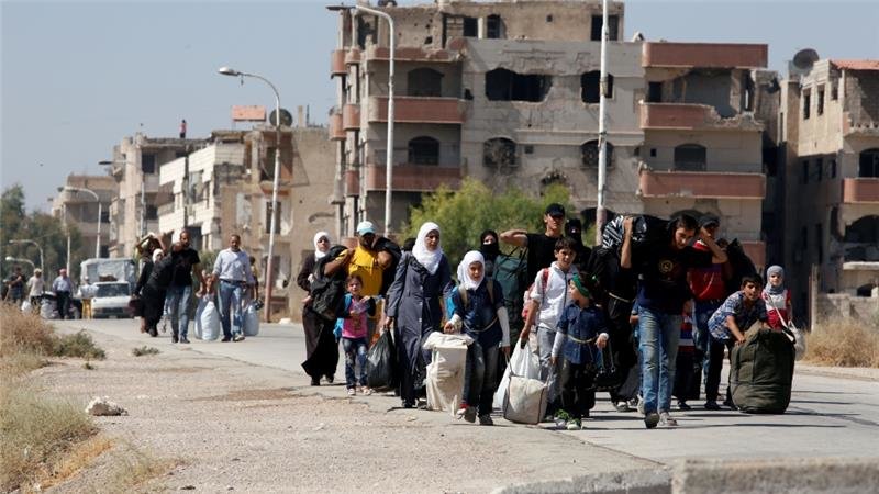 damascus evacuation