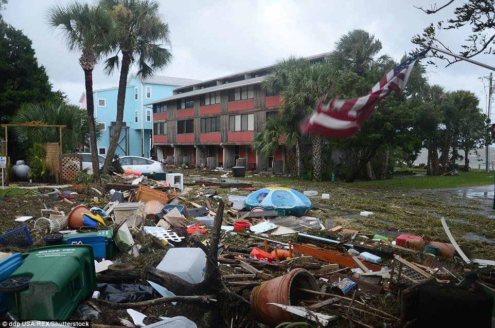 Hermine damage