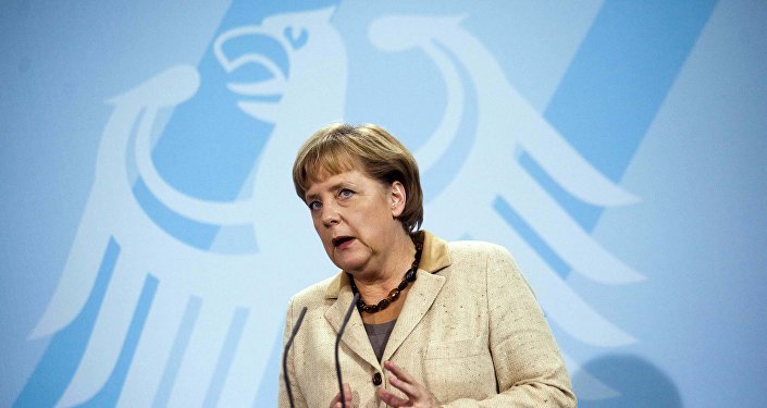 German Chancellor Angela Merkel