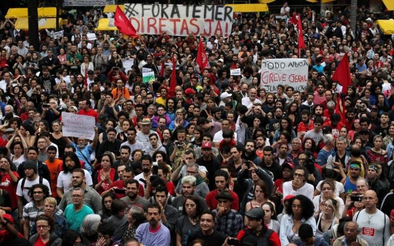 Click to enlarge Brazil protests