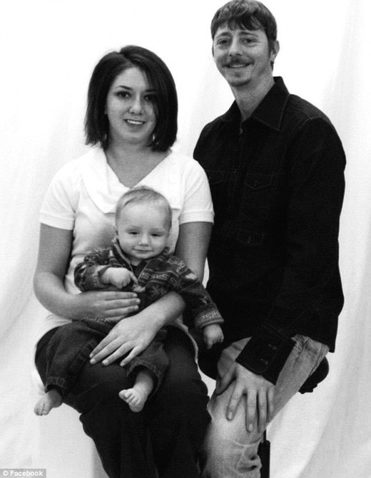 Click to enlarge Billy Payne, Billy Jean Hayworth and baby