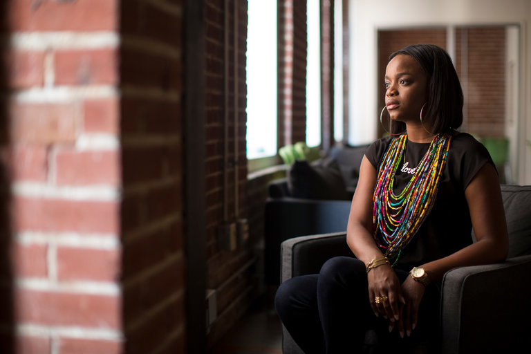 Brittany Packnett, 31, a St. Louis-based activist