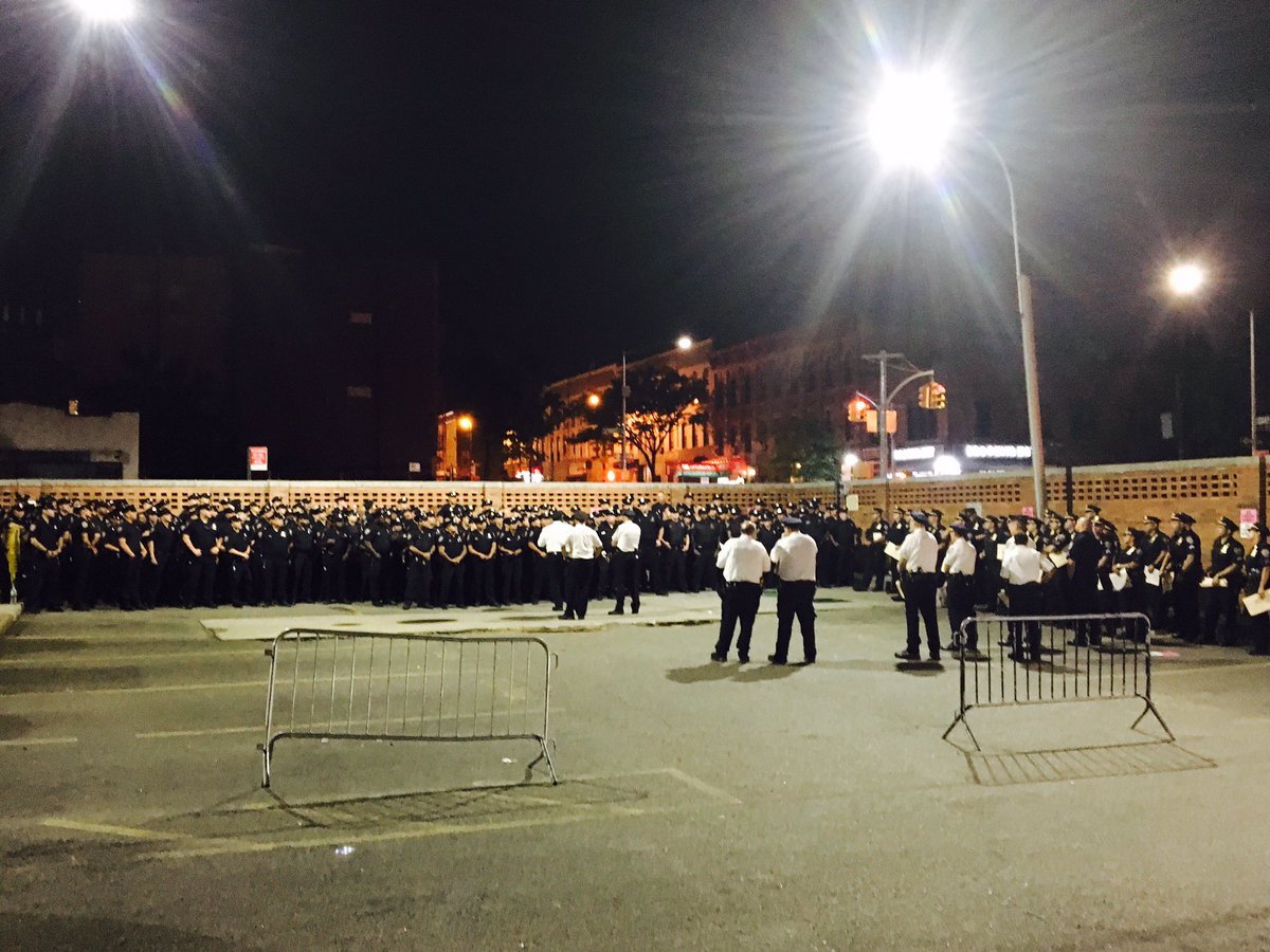 NYPD Brooklyn at J'ouvert celebration