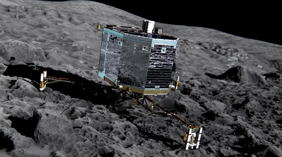 Click to enlarge Rosetta’s lander Philae