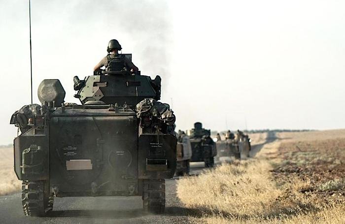 Click to enlarge Turkish troops