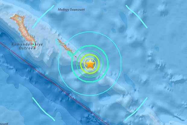 Russia quake